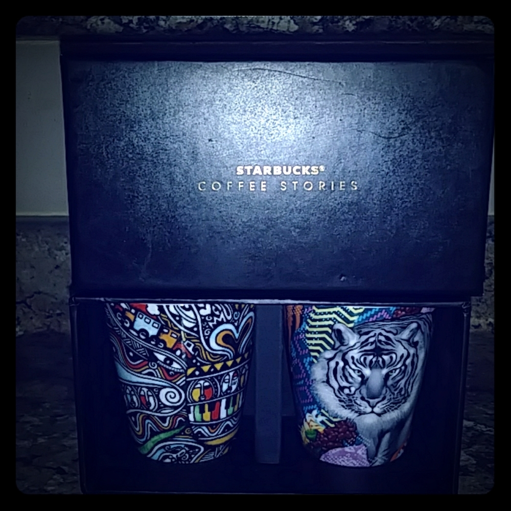 Starbucks Coffee Stories Expresso Shot Cups